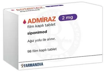 ADMIRAZ 2 MG FILM KAPLI TABLET (98 TABLET)