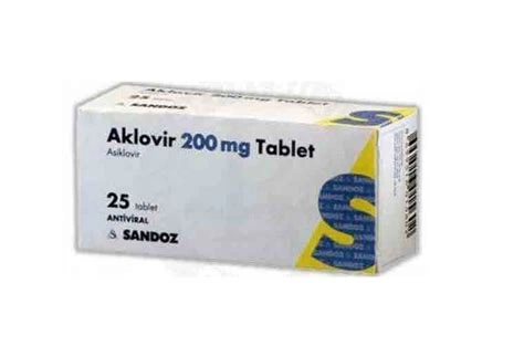 AKLOVIR 200 MG 25 TABLET
