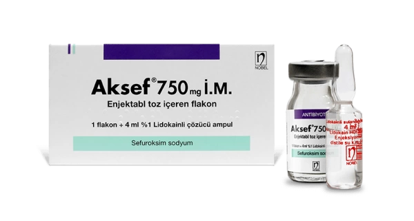 AKSEF 750 MG IM/IV ENJEKSIYONLUK TOZ 1 FLAKON