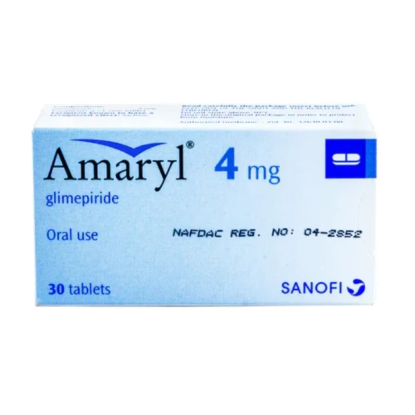 AMARYL 1 MG 30 TABLET
