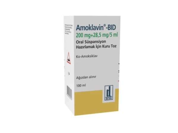 AMOKLAVIN BID 200/28,5 MG ORAL SUSPANSIYON HAZIRLAMAK ICIN KURU TOZ (70 ML)
