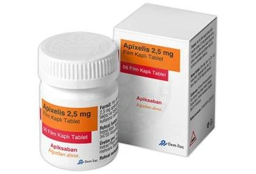 APIXELIS 2,5 MG FILM KAPLI TABLET (60 TABLET)