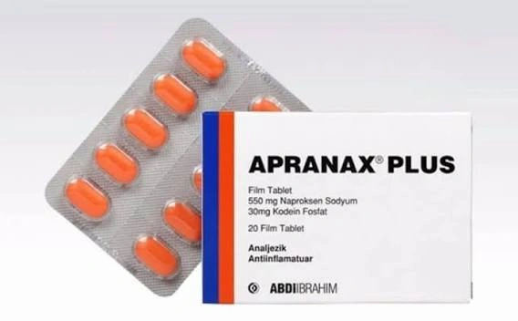 APRANAX PLUS 550 MG/30 MG 20 FILM TABLET