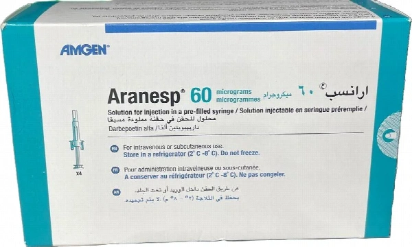 ARANESP 60 MCG/0,3 ML ENJEKSIYONLUK COZELTI ICEREN KULLANIMA HAZIR ENJEKTOR