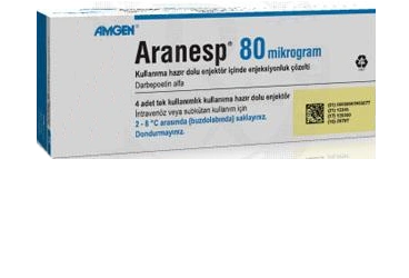 ARANESP 80 MCG/0,4 ML ENJEKSIYONLUK COZELTI ICEREN KULLANIMA HAZIR ENJEKTOR
